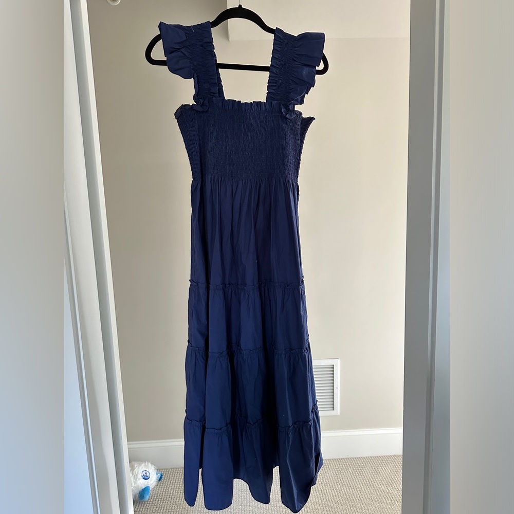 Hill House Home Ellie Nap Dress Navy Blue
